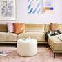 Vincent 1-Sitzer Sofamodul Velour Matt Beige 8