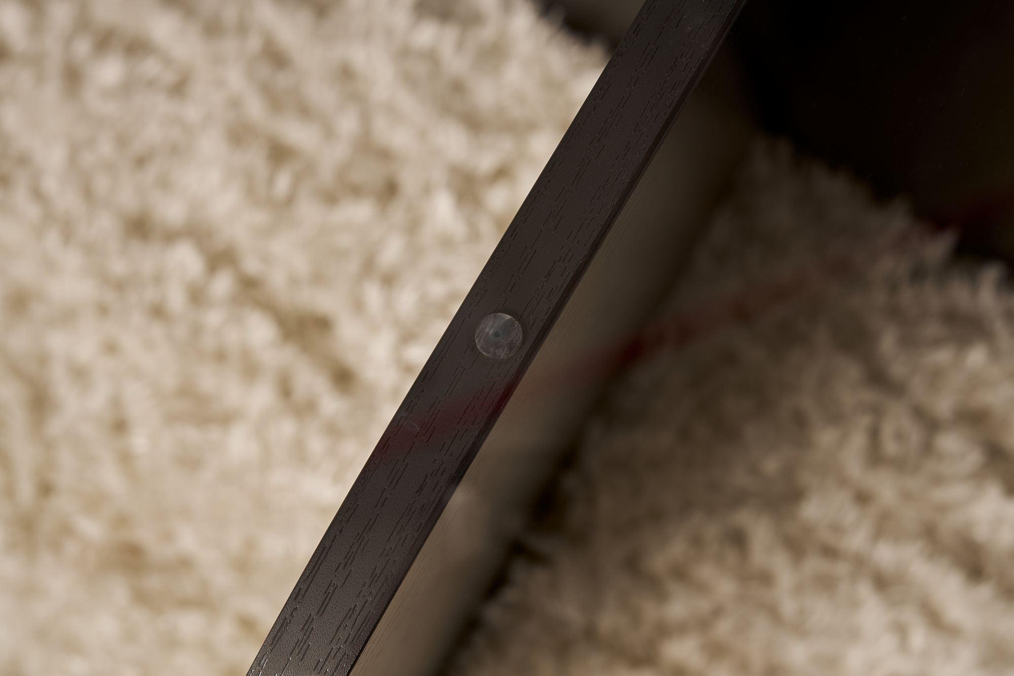 Aeris Tavolino Legno nero Fumé Ø75cm 5