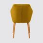 Armchair NICHOLAS fabric: Curry yellow Single chair 2