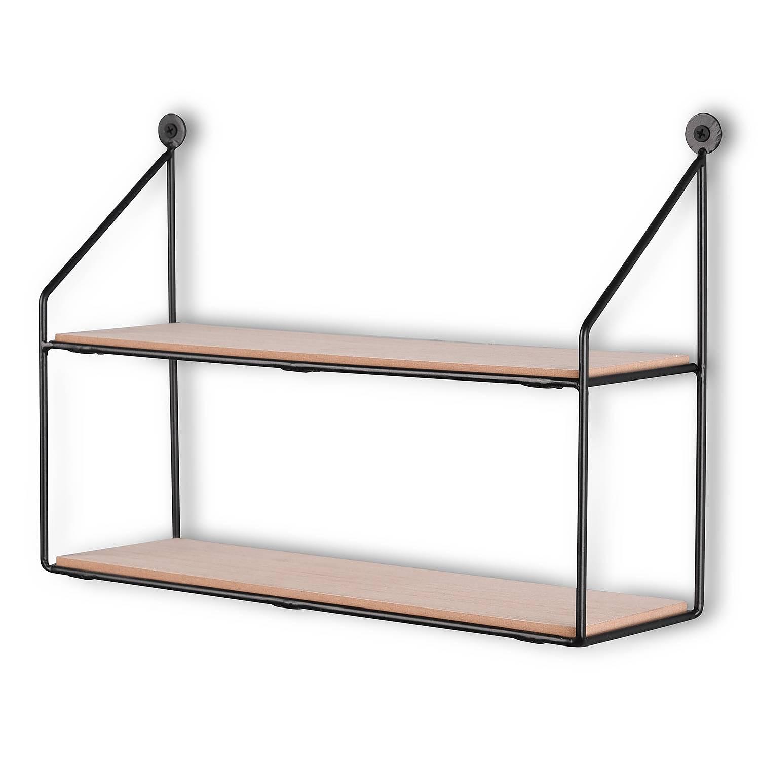 Wall shelf Cuddalore Black 1