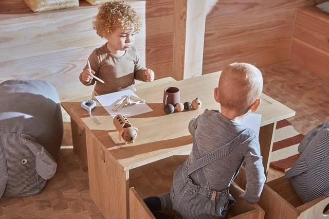 Larva Rattle Oak Wood Brown 3