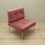 Vintage Sessel Samt Metall Rosa 1960er Jahre 9