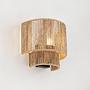 Wall lamp Torbet Cast iron 1-Light Paper Natural 0