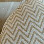 Zig Zag Leneo Pouf Polyester Senfton  2