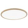 Atria Shine LED-Deckenleuchte Kunststoff Braun 42cm 1
