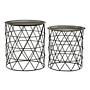 2x Templar Side Table Iron Black 0