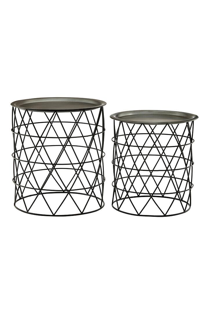 2x Templar Side Table Iron Black 0