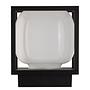 Athens LED Wall Light Aluminum Black 1-flame 3