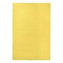 Short pile rug Fancy mixed fabric Sunny yellow 100x150cm 0
