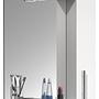 Lisalo Illuminated Mirror Cabinet White 3