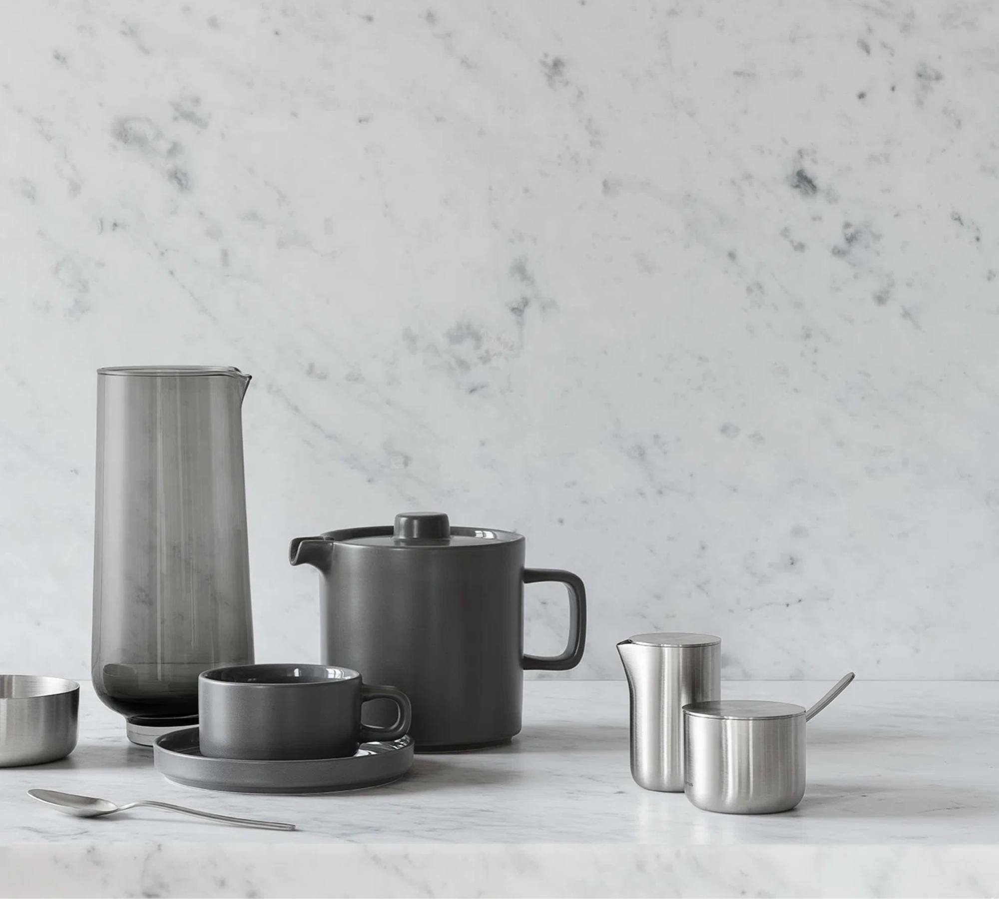 Basic Zuckerdose Edelstahl 3