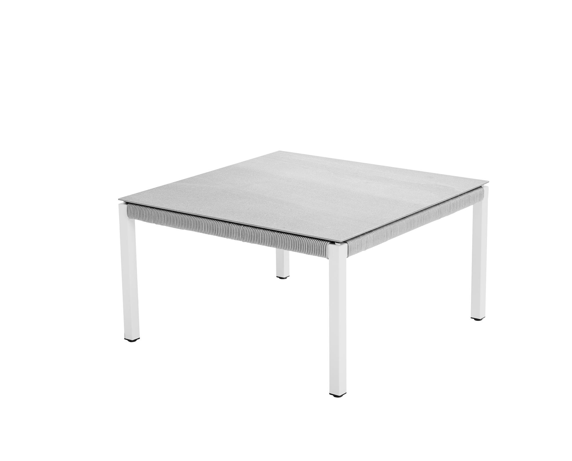 Club Lounge Coffee Table White Grey 0