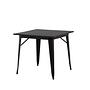 Tempe  Dining table MDF Black 5