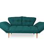 Nina Daybed Schlafsofa 3-Sitzer Petrol Grün 4