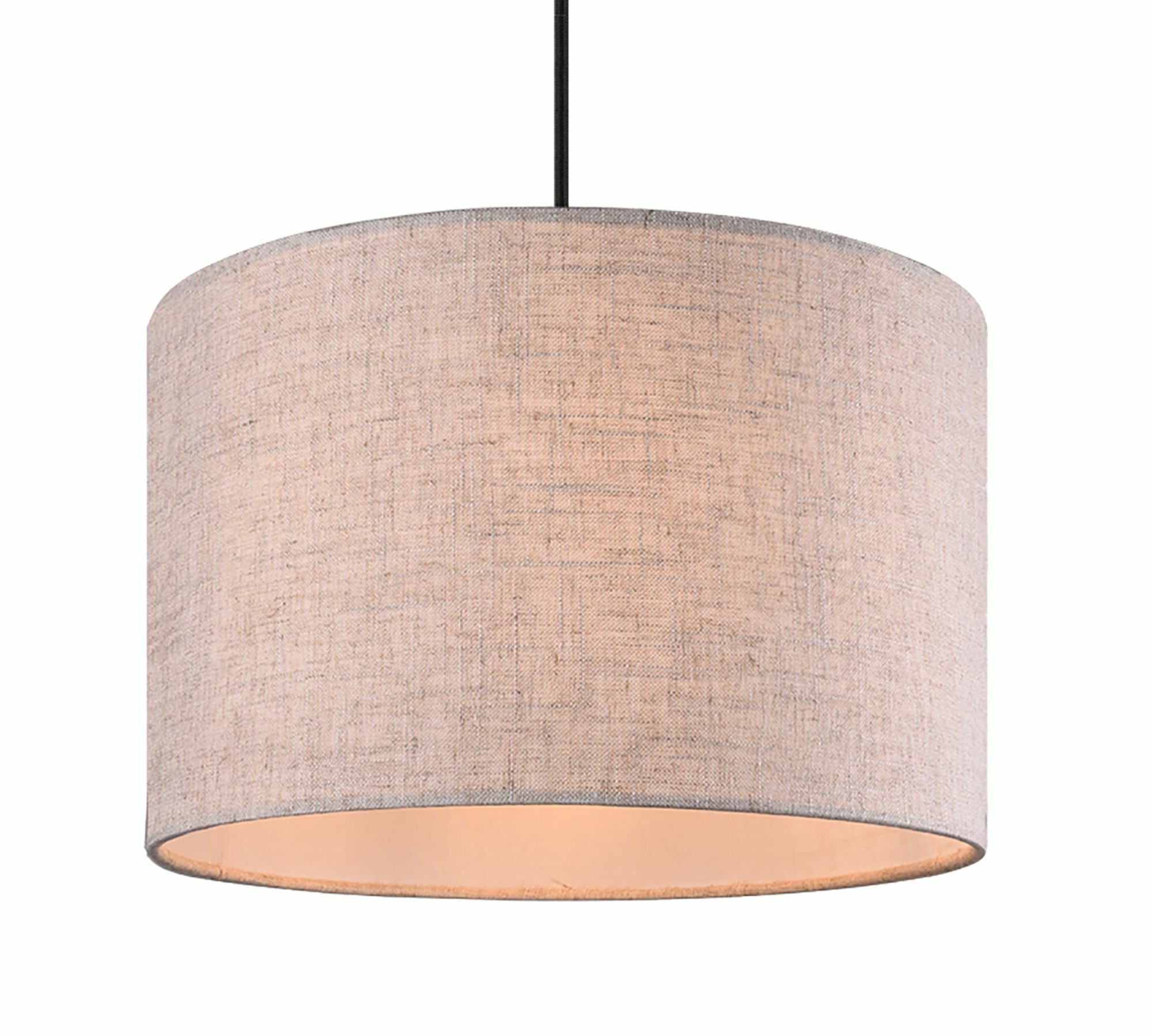 Pendant lamp 1-light fabric pine wood 0