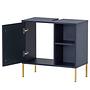 Waschbeckenunterschrank Kent Nachtblau 4