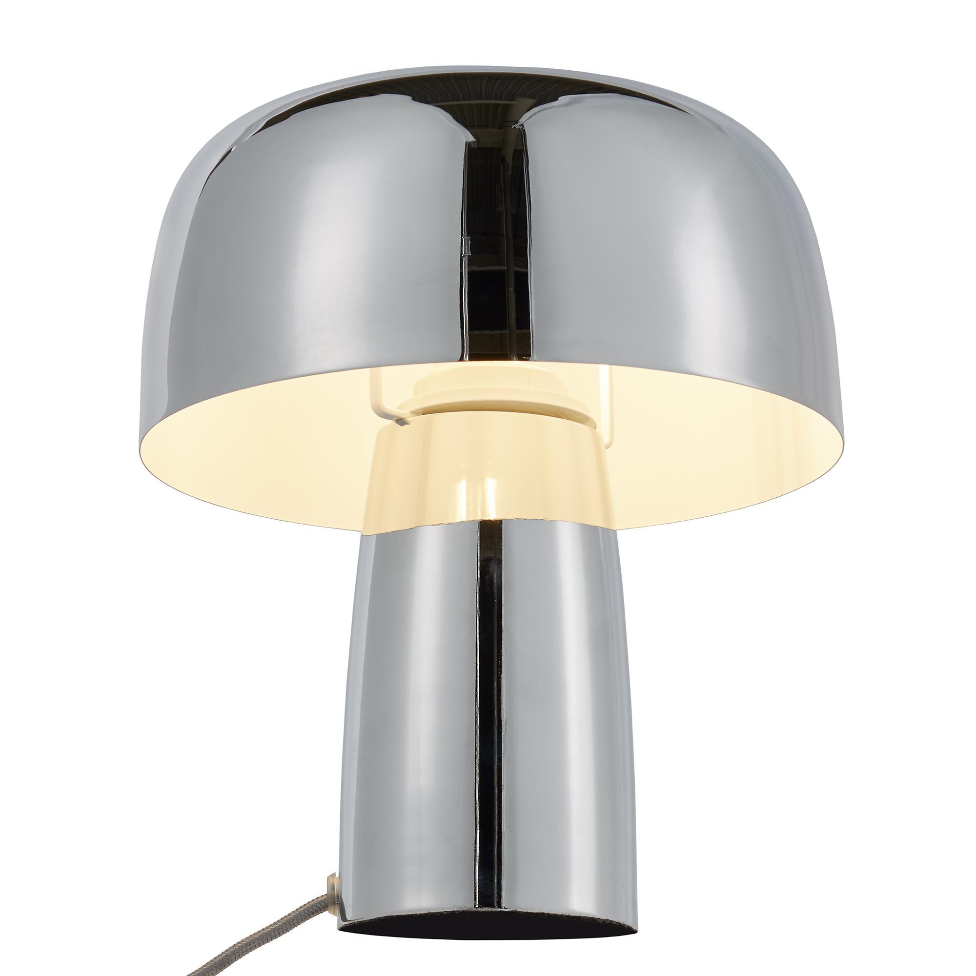 Table lamp LOOMY steel silver 4