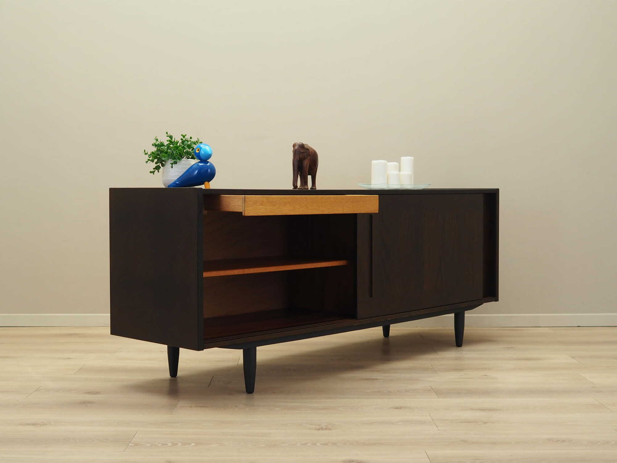 Sideboard Holz Braun 1970er Jahre 6