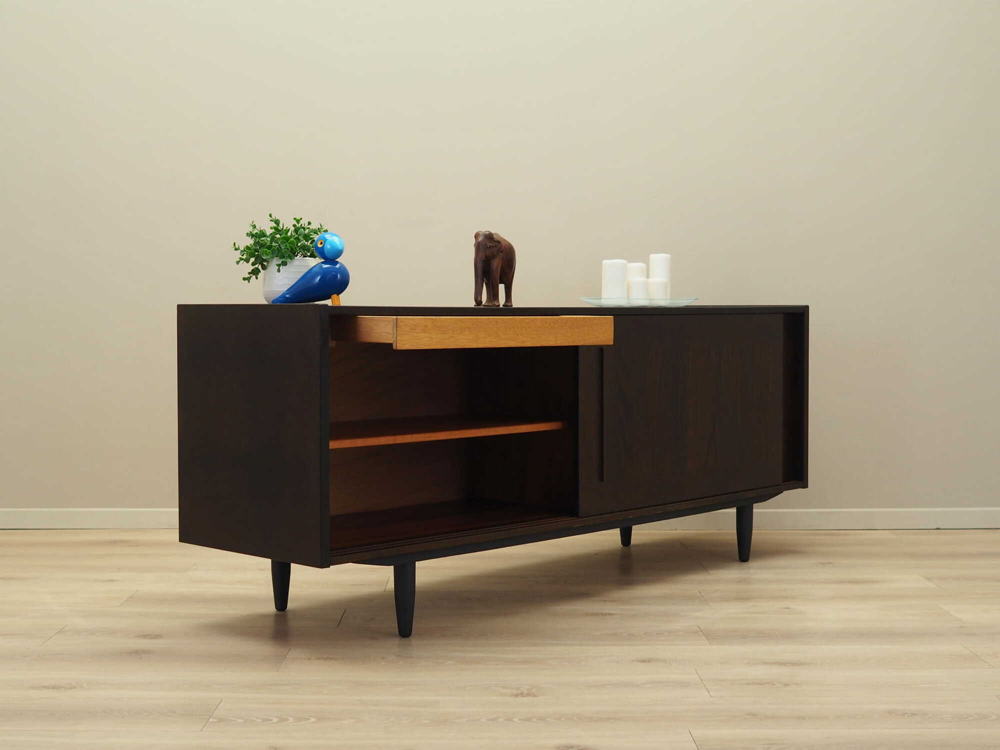 Sideboard Wood Brown 1970s 6