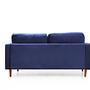 Rome 2-seater sofa navy blue 5