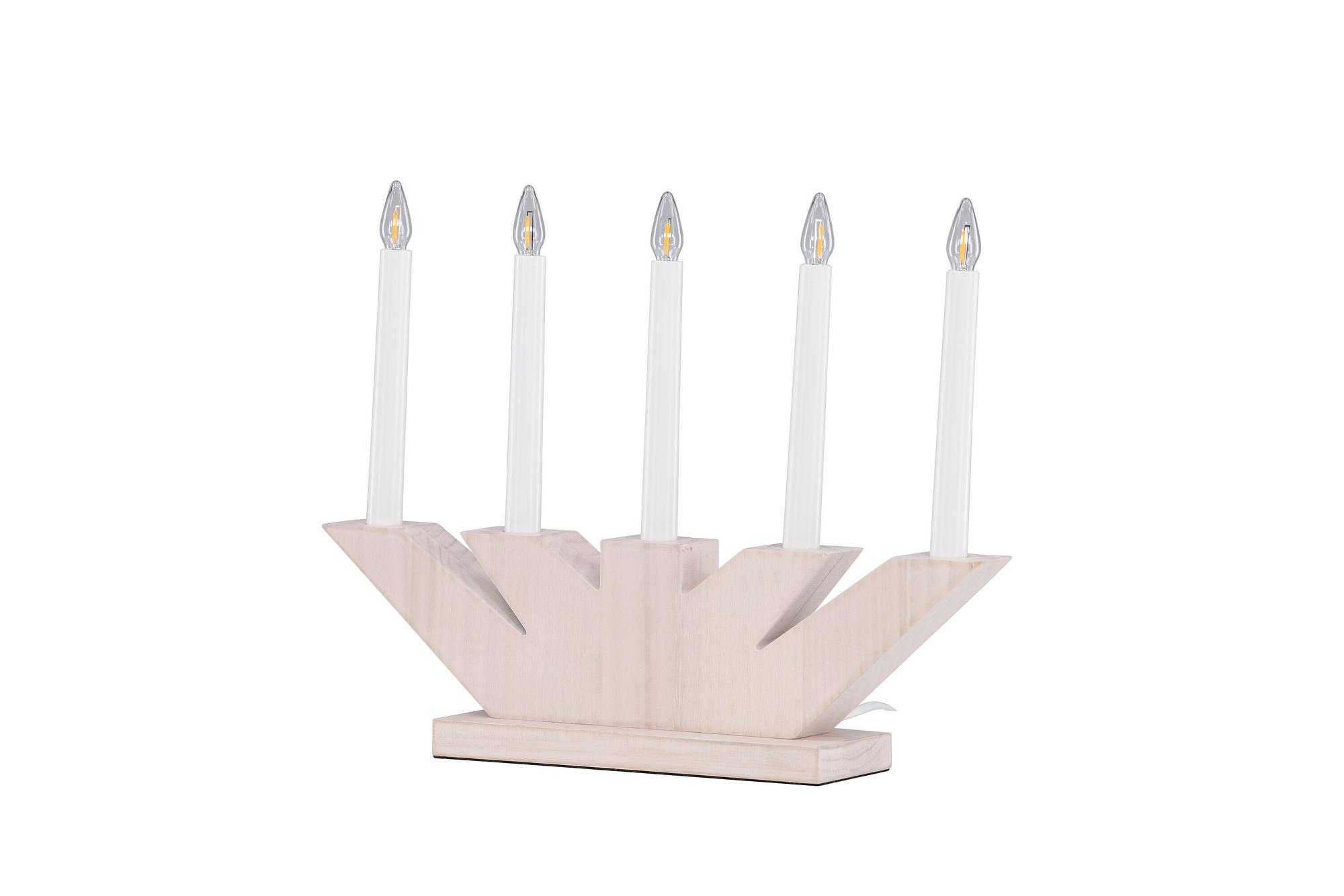 Verbier Table lamp Whitewash Pine 1