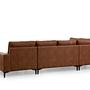Porto Corner Sofa Brown 6