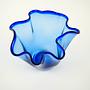 Tulip Vase Cobalt Blue 1970s 4