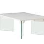 Ester coffee table glass concrete look 120x80x42cm 8