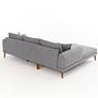 Seren Sofa Récamiere Links Grau 7