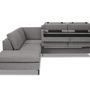Ecksofa Novato mit Dauerschlaffunktion Textil Grau 4