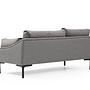 Leo Links' corner sofa Grey 6