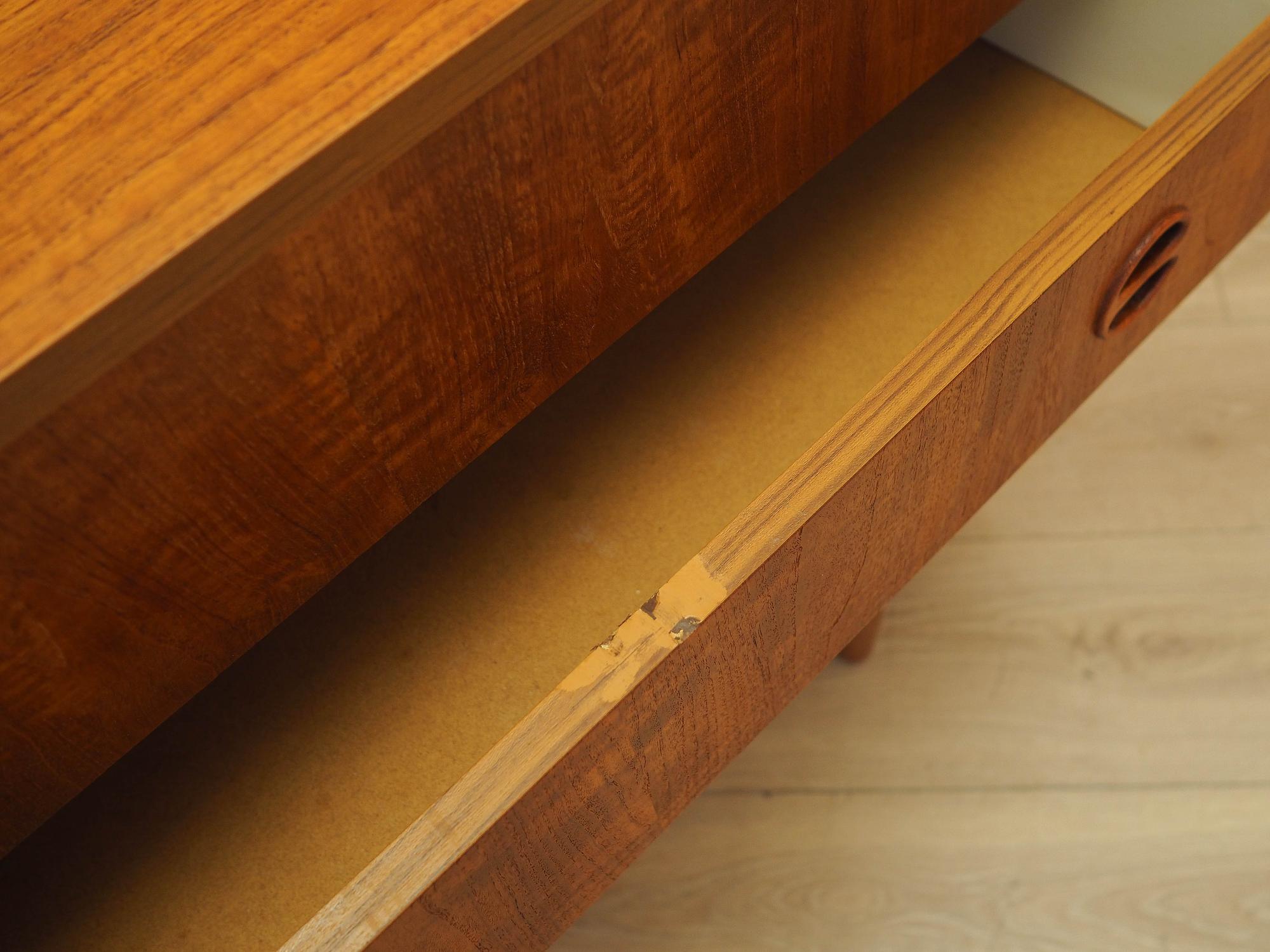 Teak Chest of Drawers 1970s 10