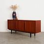 Teak-Sideboard Braun 1960er Jahre 3