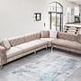 As corner sofa right beige 1