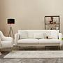 Simena Sofa 3-Sitzer Creme 2