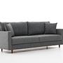 Eva Sofa 3-Sitzer Grau 4