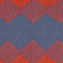 Kilim Gashgai Teppich Blau Rot 2