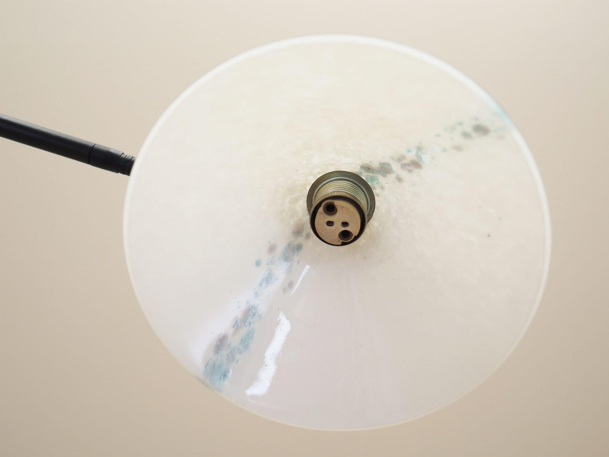 Stehlampe Metall Glas 1970er Jahre 7