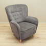 Armchair Velvet Wood Grey 8