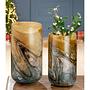 Vase Vida I Farbglas Mehrfarbig 2
