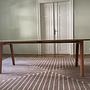 Design Esstisch Holz Stahl 2