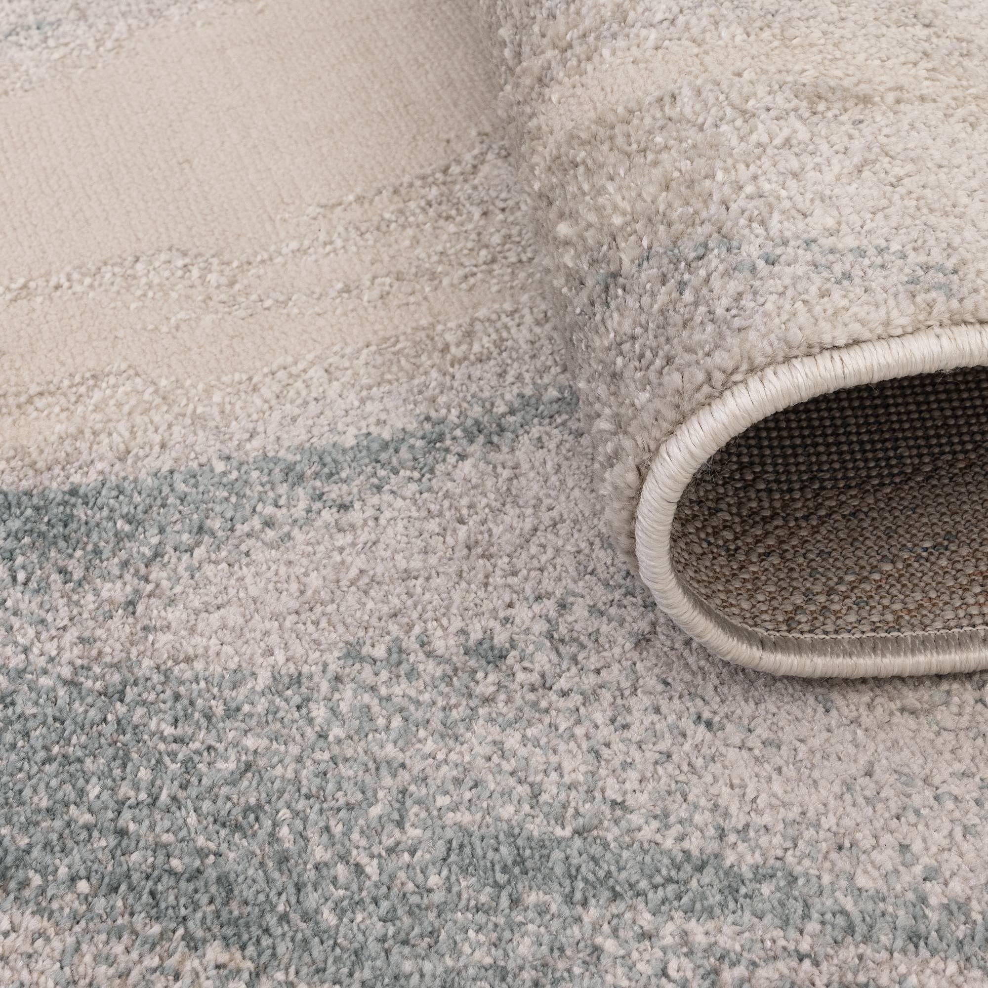 Viva Teppich Blau Abstraktes Muster 200x275cm 4