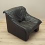 Armchair Leather Black 1960s 11