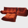 Togo Lounge Set 3-pc. Cord Orange 0