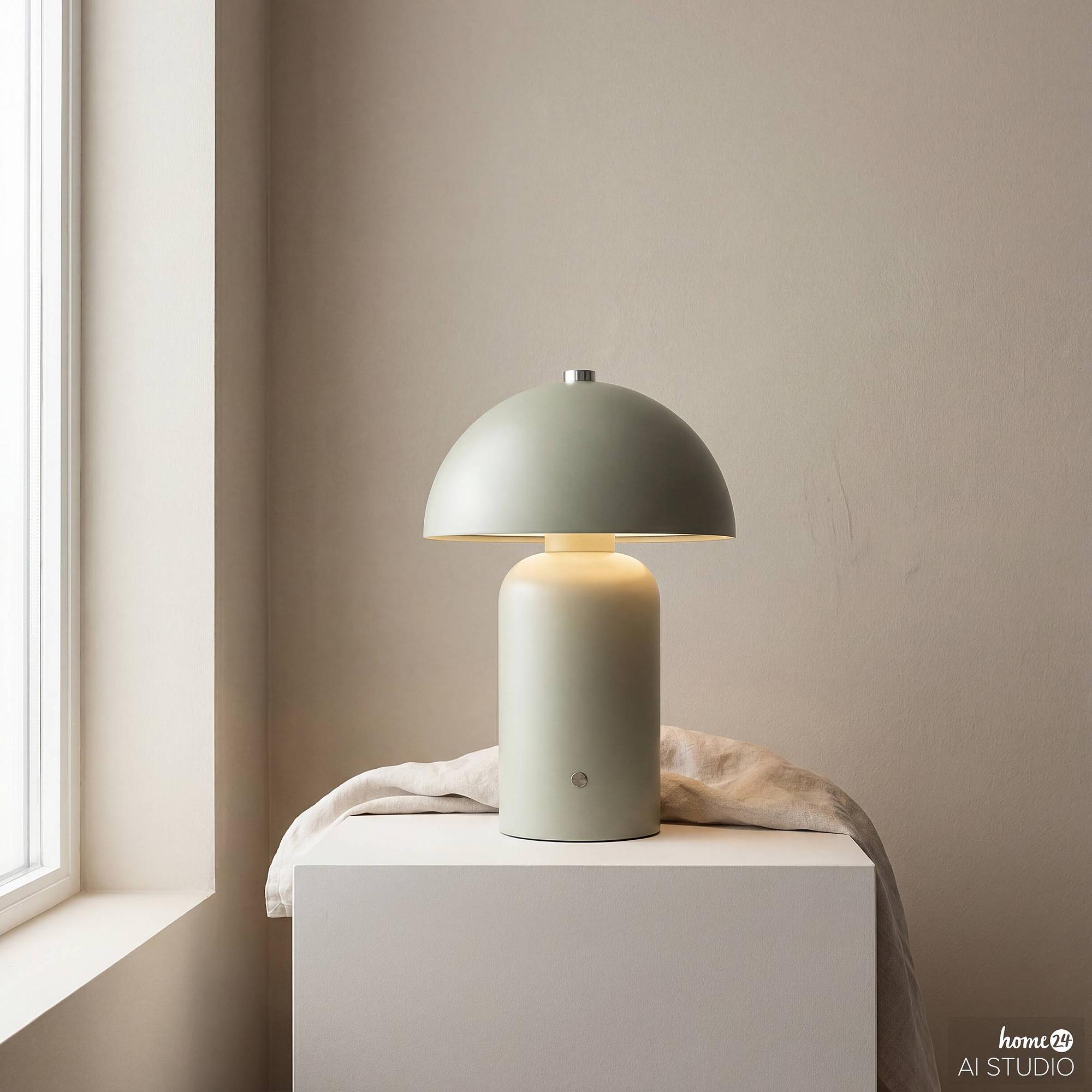 Moch Rechargeable Table Lamp Dimmable Green 4