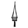 Macrame Plant Hanger Black 0