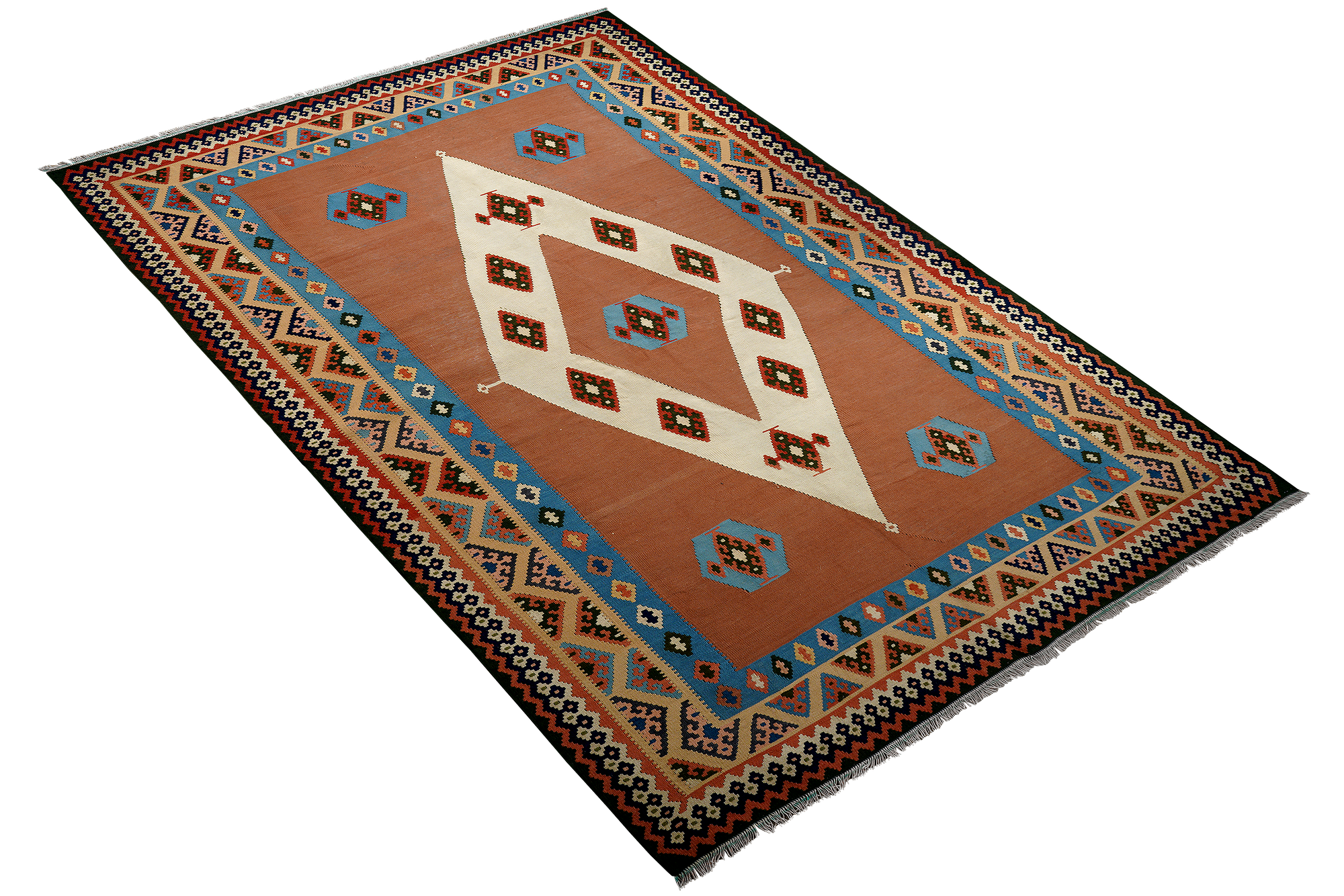 Carpet Gashgai Rug Wool Multicolor 2