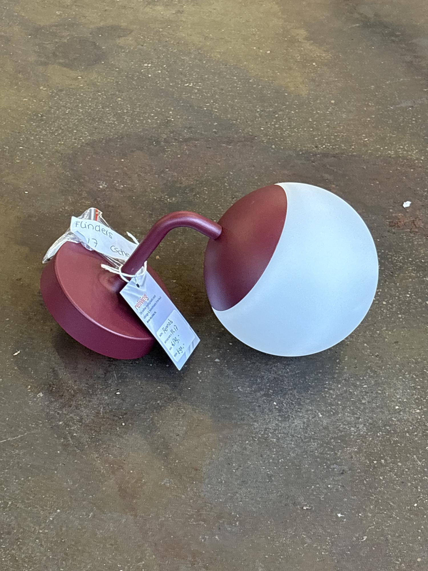 MOOON! Wandlampe Ø15cm Aluminium Glas 1