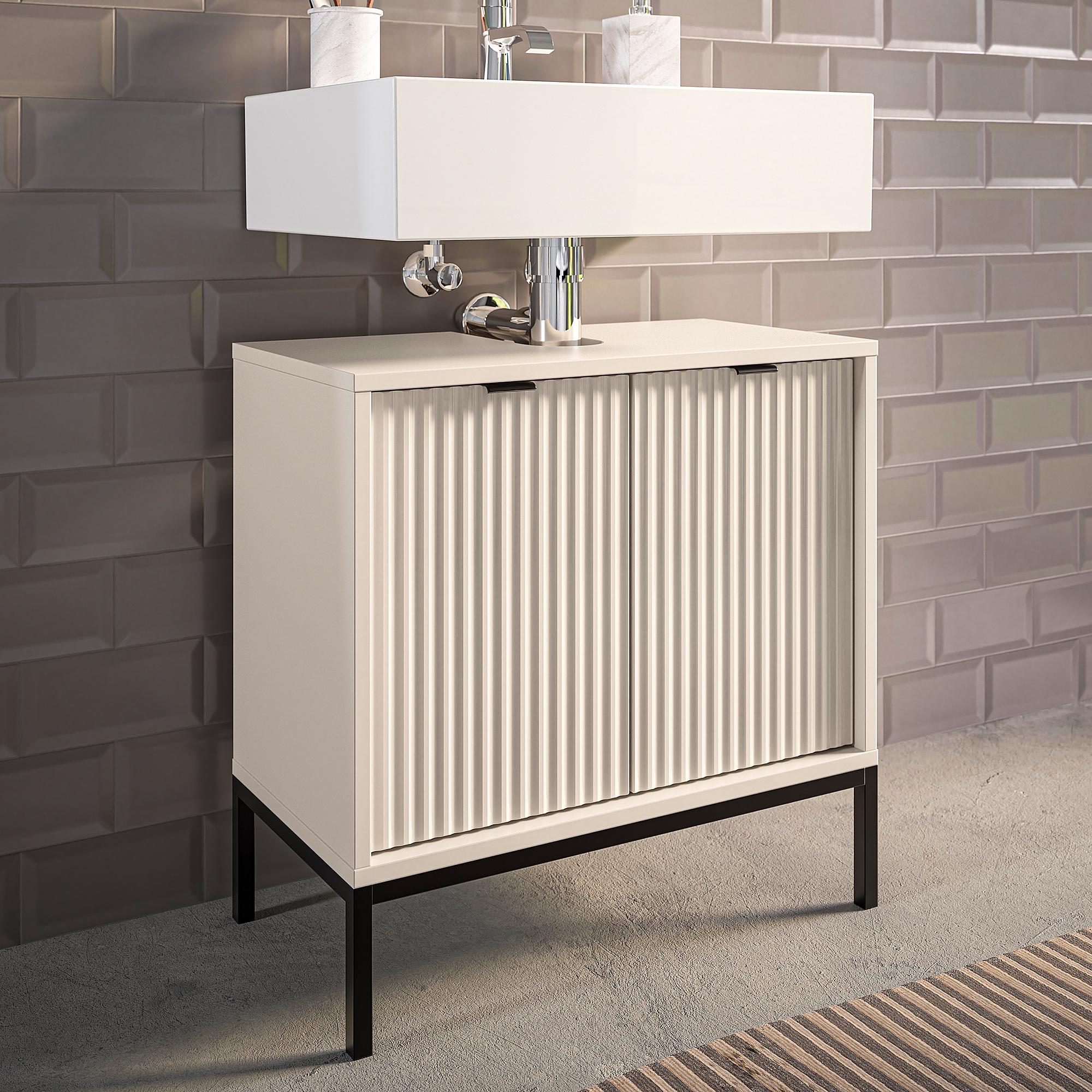 Juvara Waschbeckenunterschrank Kaschmir 2