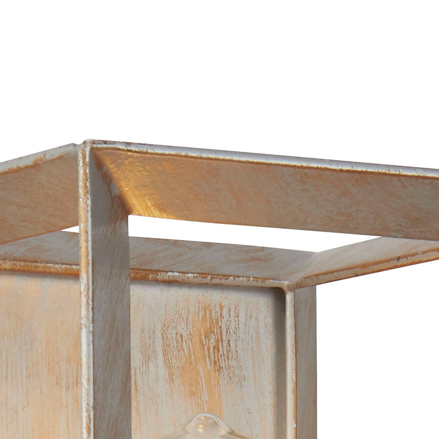 Wall Lamp Heaton 1-Light Steel Silver Gold 2